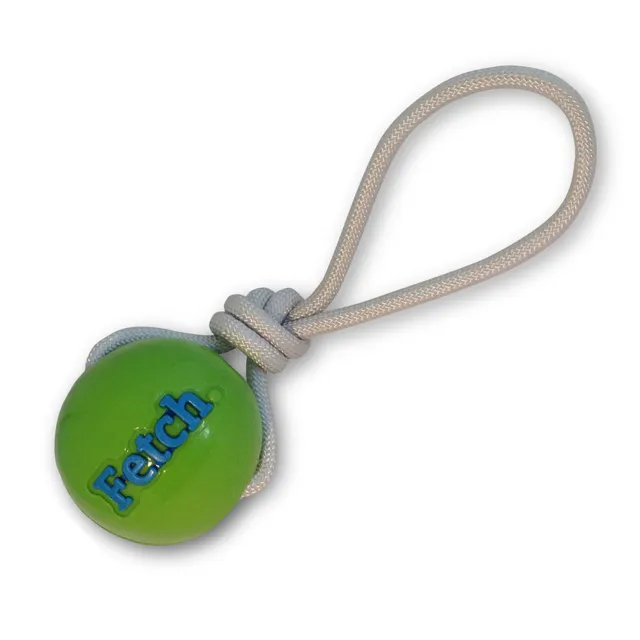 Orbee-Tuff Fetch Ball With Rope Toy