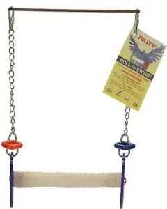 Polly’s Pet Products Roll Or Swing Bird Toy
