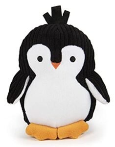 TrustyPup Silent Squeaker Penguin Plush Dog Toy