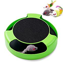 The FYNIGO Cat Interactive Toy with Running Mouse