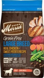 Merrick Grain-Free Large Breed Adult: Protein-Packed Perfection